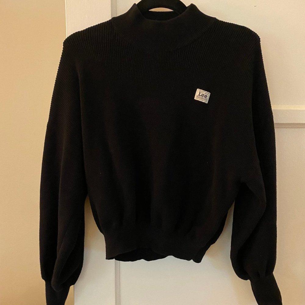 Lee black cotton sweater